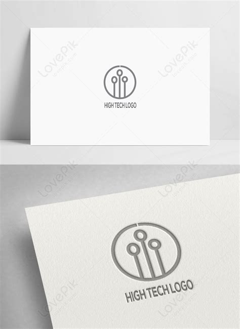 High tech logo design template image_picture free download 450141688 ...