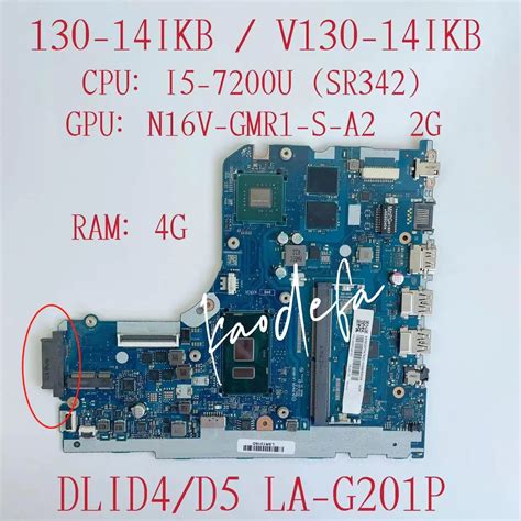 La G P V Ikb Mainboard For Lenovo Ideapad Ikb Laptop