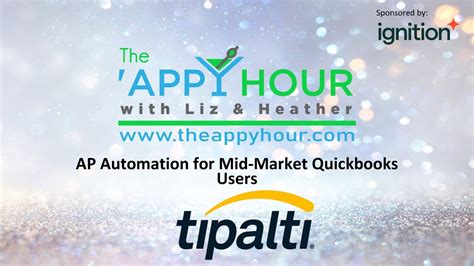 Ap Automation For Mid Market Quickbooks Users With Tipalti Youtube