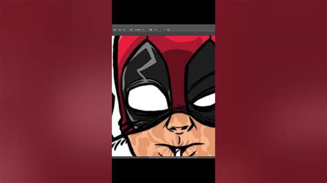 Desenhando Deadpool Digital Art Youtube