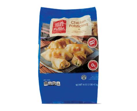 Fusia Asian Inspirations Chicken Or Pork Pot Stickers 16 Oz Aldi Us