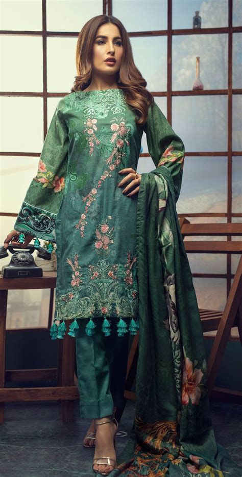 Womens Clothing Salitex Winter Khaddar Pakistani Dress Design