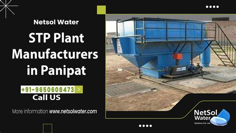 STP Manufacturer In Panipat Sewage Treatment Plant Manufacturer