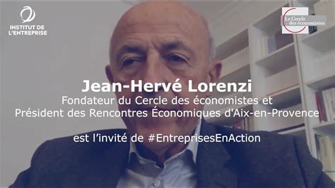 Jean Herv Lorenzi Fondateur Du Cercle Des Conomistes