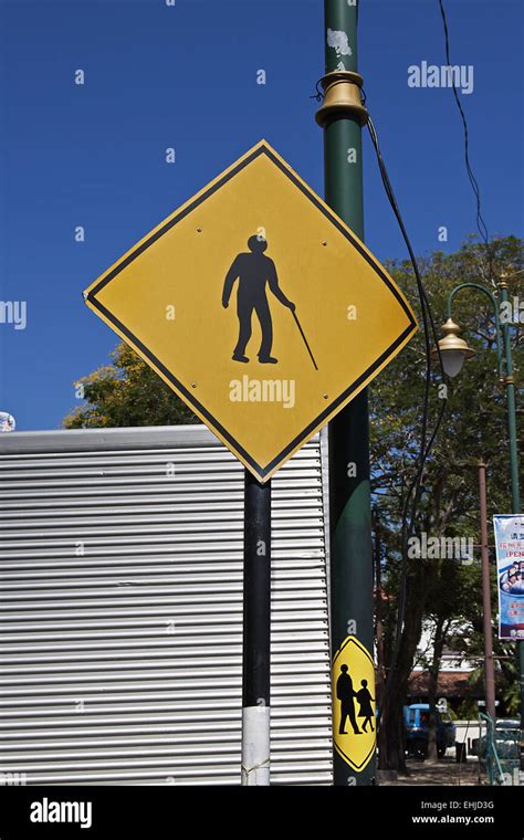 Blind Pedestrians Hi Res Stock Photography And Images Alamy