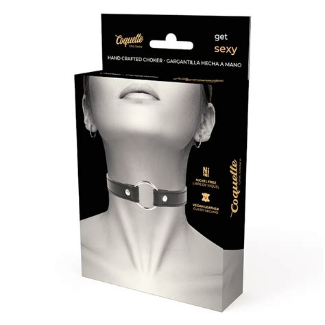 Sex Shop Sevilla COQUETTE CHIC DESIRE COLLAR CUERO VEGANO ACCESORIO WOMAN