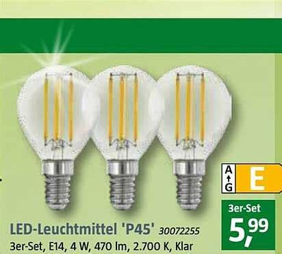 Led Leuchtmittel P45 Angebot Bei Bauhaus 1Prospekte De