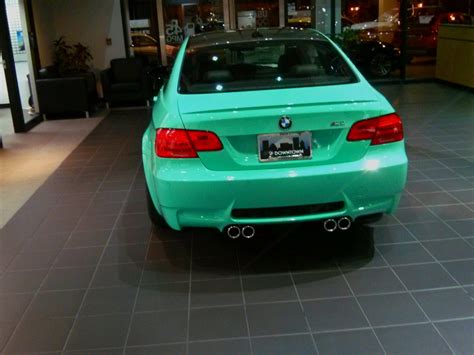 Still New And For Sale At My Work Mint Green 2013 M3 Coupe Only Mint