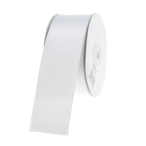 White Satin Ribbon – Bunches Direct USA