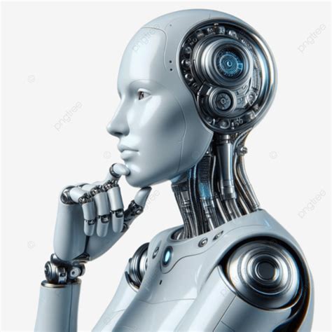 Ai Robot Thinking 3d Pic, Artifical Intellgence, Robot Ai, Robot PNG Transparent Image and ...