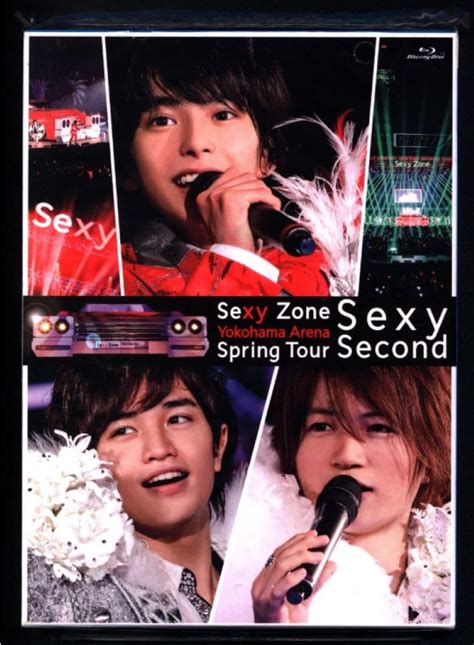 Jp Sexy Zone Spring Tour Sexy Second Blu Ray 初回限定盤 1枚組