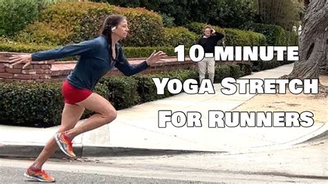 Post Run Yoga Runners 10 Minute Post Run Stretch Class YouTube