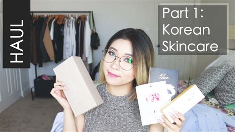 Korea Haul Part 1 Skincare Hera Sulwhasoo Innisfree And More Youtube