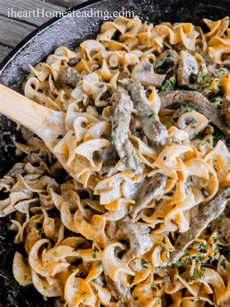 30 Minute Beef Stroganoff Recipe First Home Love Life