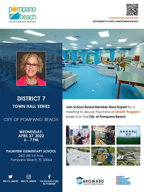 District 7 Town Hall Series Pompano Beach Bcps Smart Futures