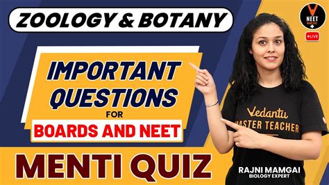 Most Important Questions For Biology Class Board Exam