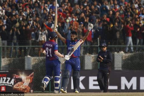 Nepal Defeat Namibia By Two Wickets