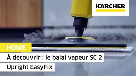 D Couvrir Le Balai Vapeur Sc Upright Easyfix K Rcher Youtube