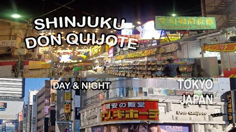 [4k] Day And Night Shinjuku Don Quijote Discount Store Tokyo Japan Youtube