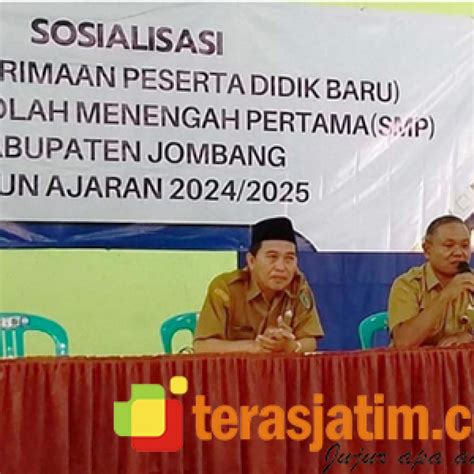 Disidkbud Jombang Gelar Sosialisasi Pedoman Teknis PPDB Tahun Pelajaran