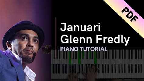 Januari Glenn Fredly Piano Tutorial Not Angka YouTube