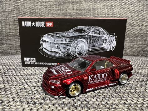 2023 Kaido House Nissan Skyline Gt R R34 Red Ubuy India