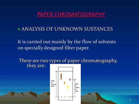 Paper Chromatography Ppt New