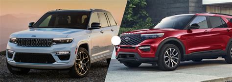 Jeep Grand Cherokee Vs Ford Explorer Burns Motors