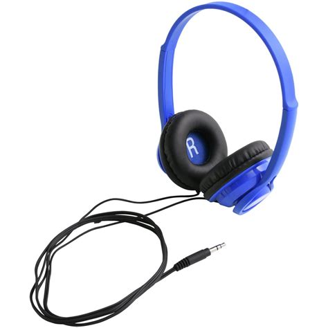 Onn On Ear Headphones Blue