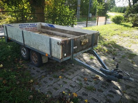 Przyczepka Dwuosiowa DMC 2000kg Solidna Szczecinek OLX Pl