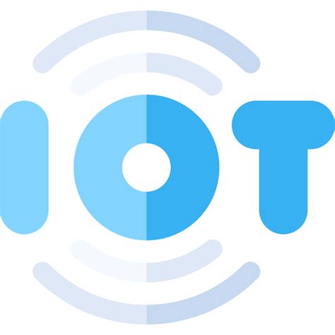 Iot Basic Rounded Flat Icon