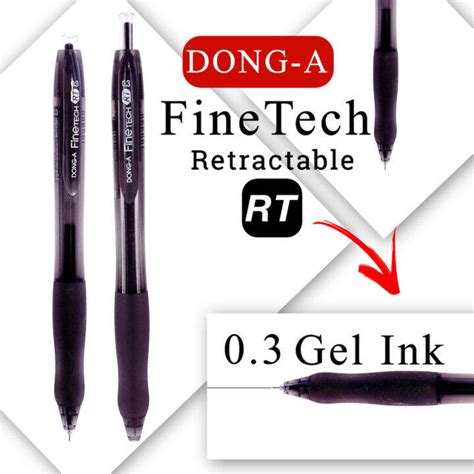 dong  fine tech rt  retractable gel   lazada ph