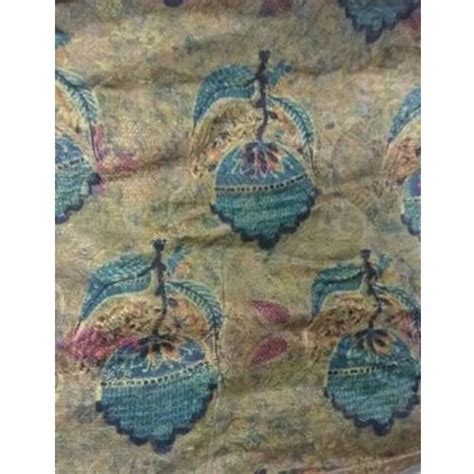 Printed Digital Jari Butta Fabric Use Garments At Rs Meter In Surat