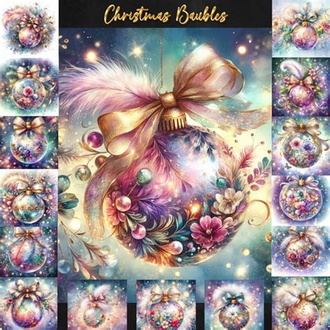 Christmas Baubles - CUP1263002_77133 | Craftsuprint