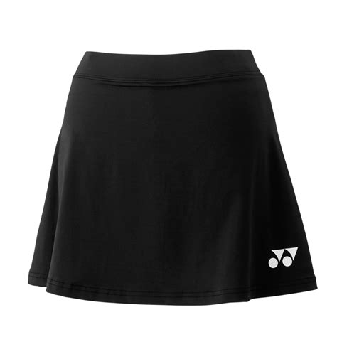 Yonex Women Skirt Yw0030ex Black Badminton Shop