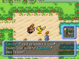 Pokémon Donjon Mystère Explorateurs du Temps et de l Ombre Recruter