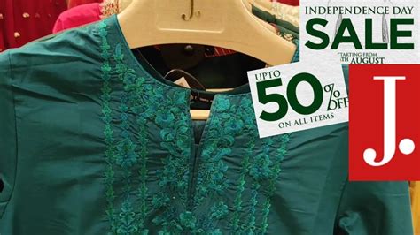 J Junaid Jamshed Independence Day Sale Sale Youtube