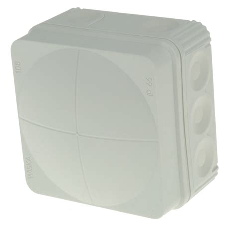 COMBI 108 5 WISKA WISKA Combi Series Grey Polypropylene Junction Box