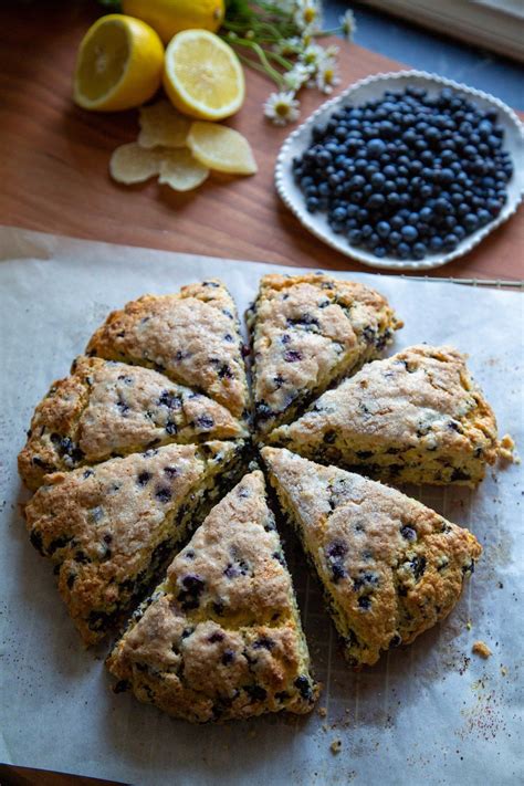 Wild Blueberry Scones Recipe Zoëbakes Artofit