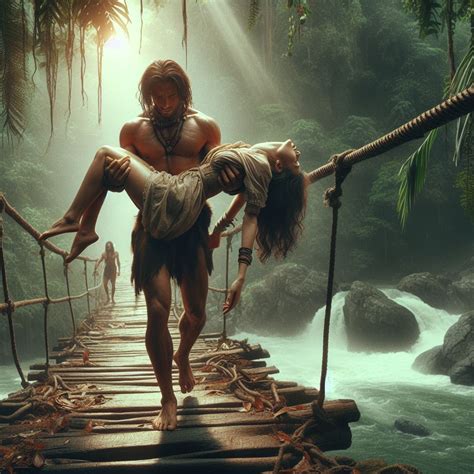 Tarzan Carries Unconscious Woman By Razyuv On Deviantart