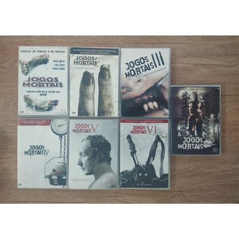 Dvds Filmes Jogos Mortais Shopee Brasil