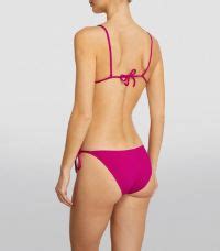 Womens Eres Pink Mouna Triangle Bikini Top Harrods Uk