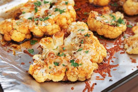 Oven Roasted Cauliflower Steaks”