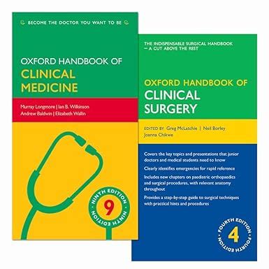 Oxford Handbook Of Clinical Medicine And Oxford Handbook Of Clinical