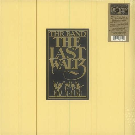 Amazon co jp The Band The Last Waltz ROCKTOBER Analog ミュージック