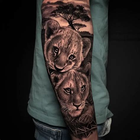 30+ cool lion tattoo designs for you guys - 2000 Daily