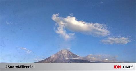 Gunung Semeru Erupsi Pvmbg Masih Berstatus Waspada