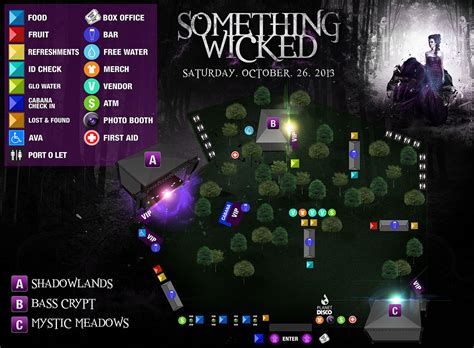 Find Your Way Around With The Something Wicked Festival Map Disco