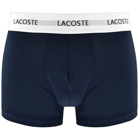 Lacoste Underwear 3 Pack Boxer Trunks Mainline Menswear