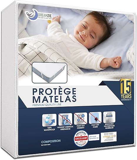 Protege Matelas X Cm Oeko Tex Par Dreamzie Alese X